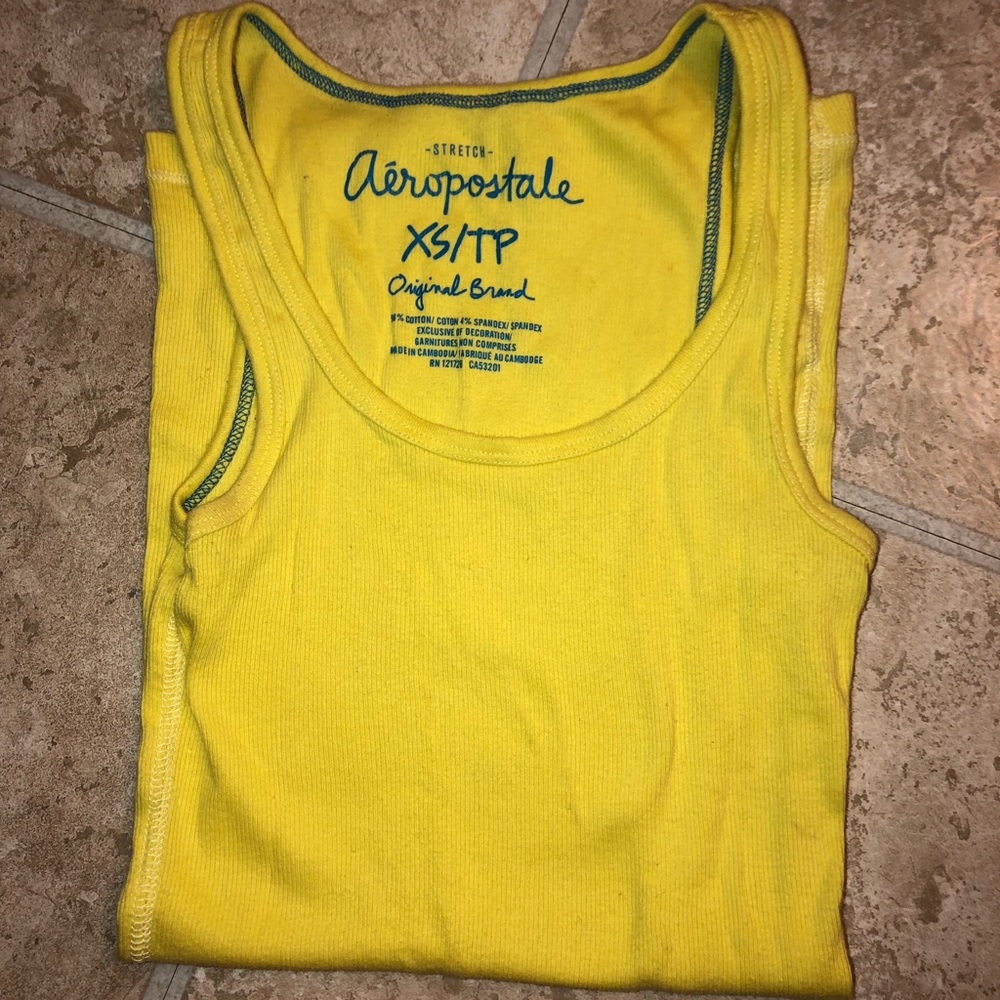 Yellow tank top